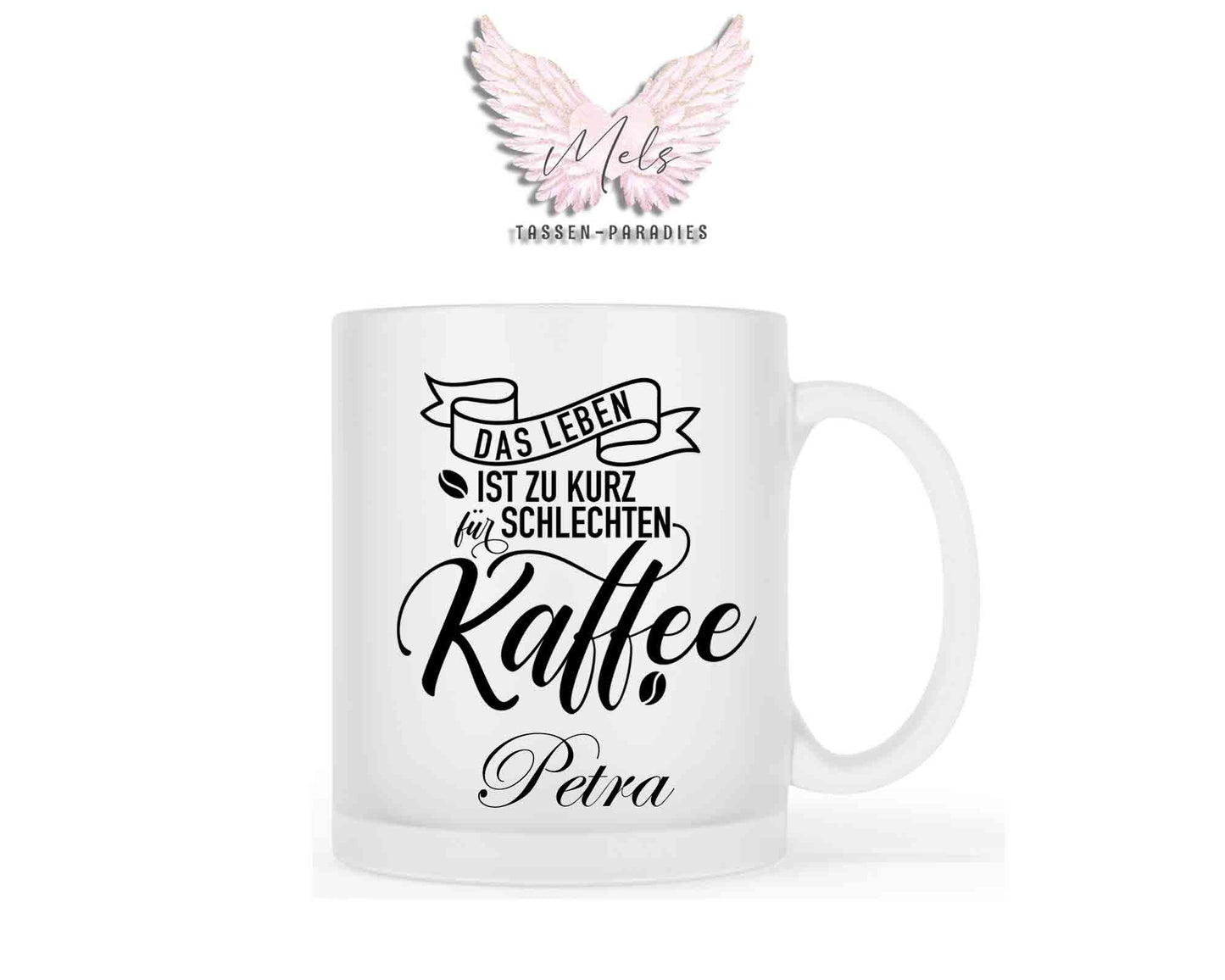 Das Leben ist ... - mit Bild - Personalisierte Tassen mit und ohne Name