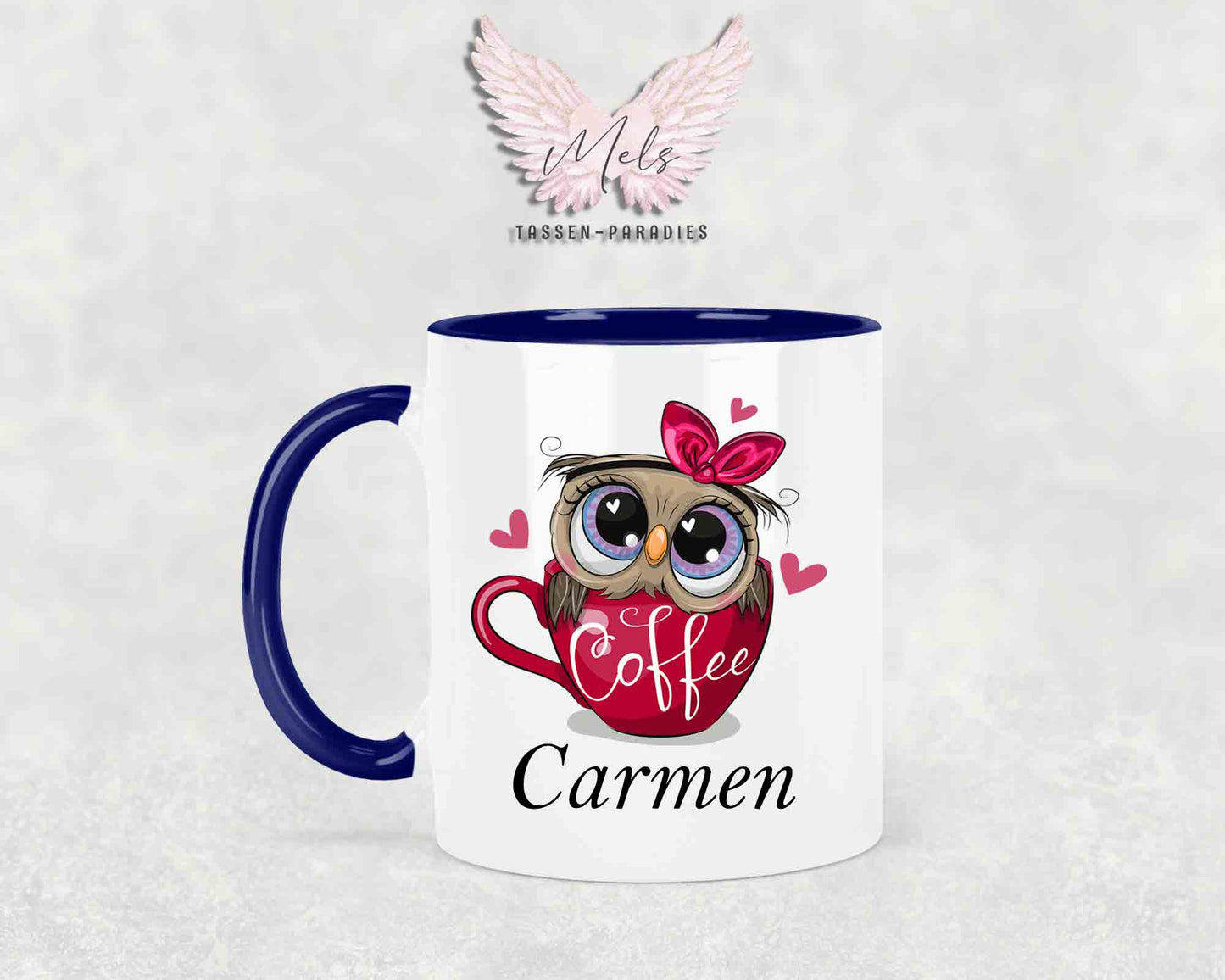 Kaffee ist quasi Liebe in Tassen - mit Bild - Personalisierte Tassen mit und ohne Name