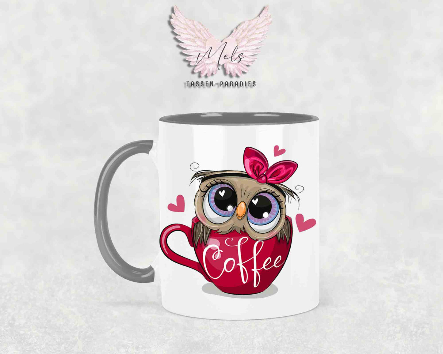 Kaffee ist quasi Liebe in Tassen - mit Bild - Personalisierte Tassen mit und ohne Name
