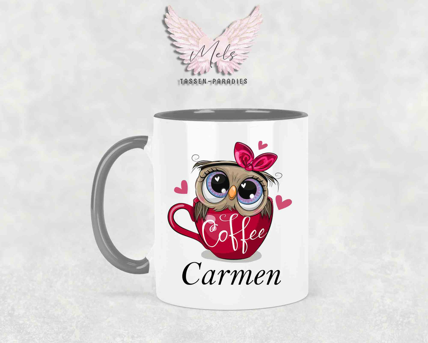 Kaffee ist quasi Liebe in Tassen - mit Bild - Personalisierte Tassen mit und ohne Name