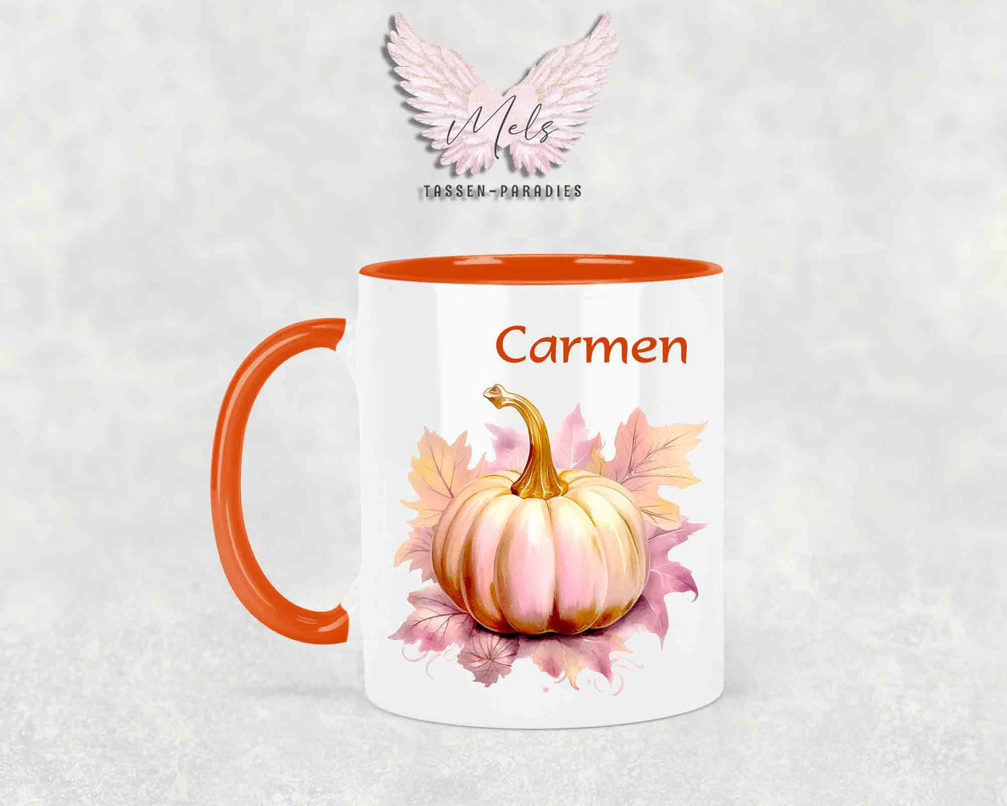 Herbst 1 - mit Bild - Personalisierte Tassen mit und ohne Name