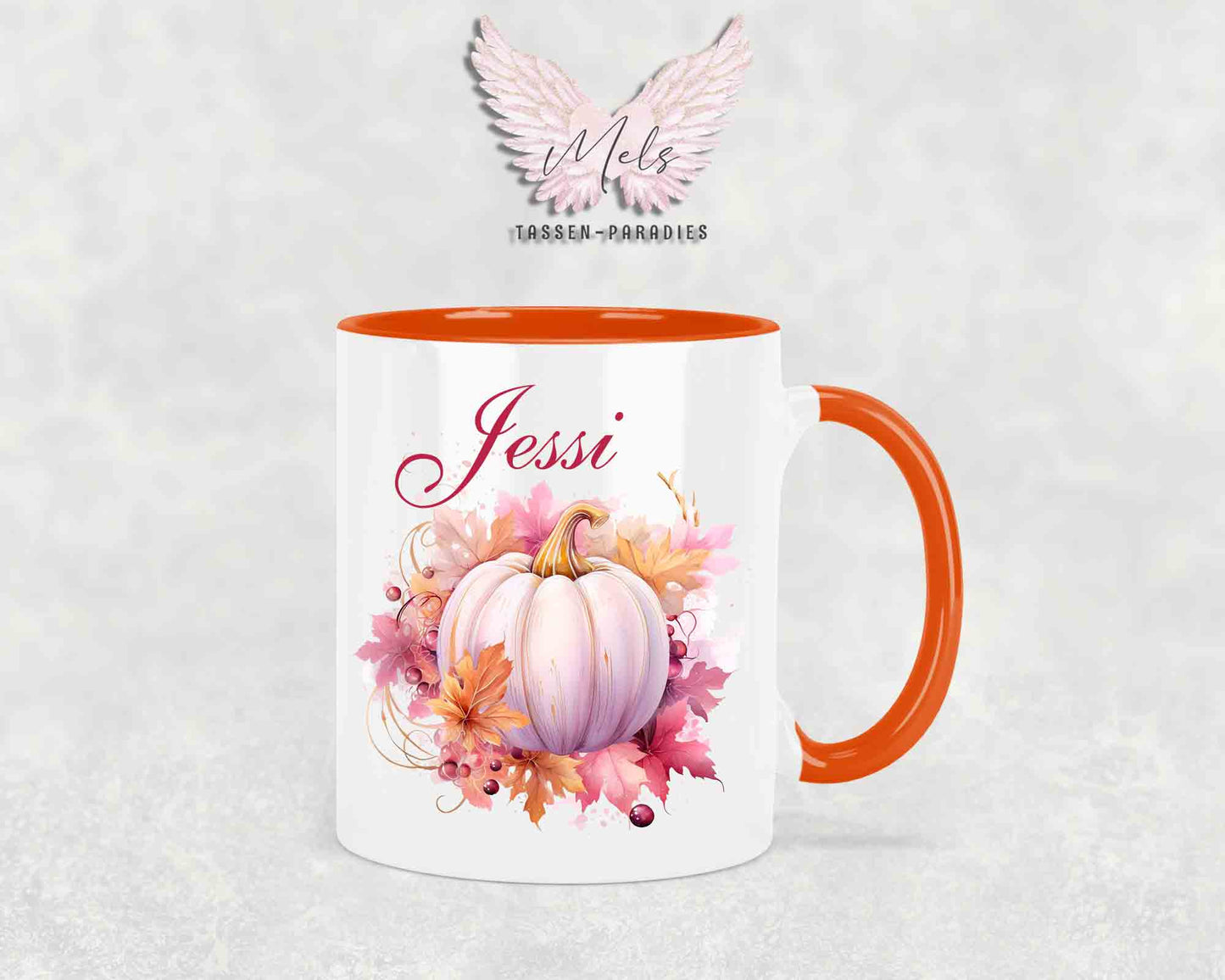 Herbst 3 - mit Bild - Personalisierte Tassen mit und ohne Name