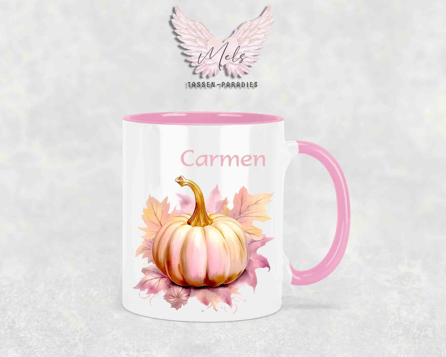 Herbst 1 - mit Bild - Personalisierte Tassen mit und ohne Name