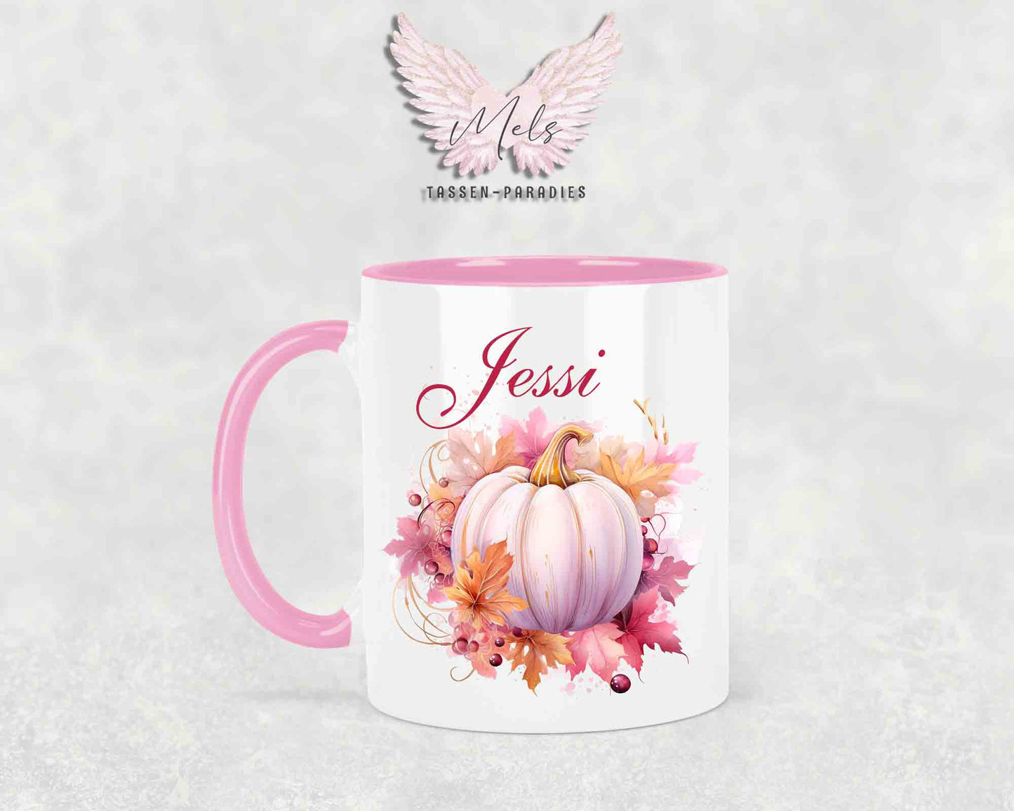 Herbst 3 - mit Bild - Personalisierte Tassen mit und ohne Name