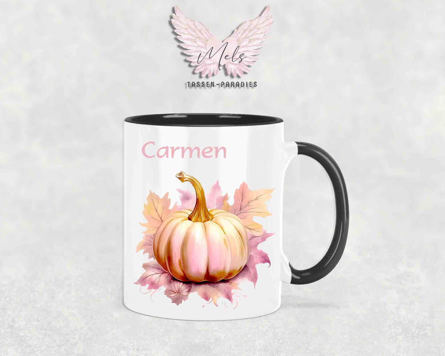 Herbst 1 - mit Bild - Personalisierte Tassen mit und ohne Name