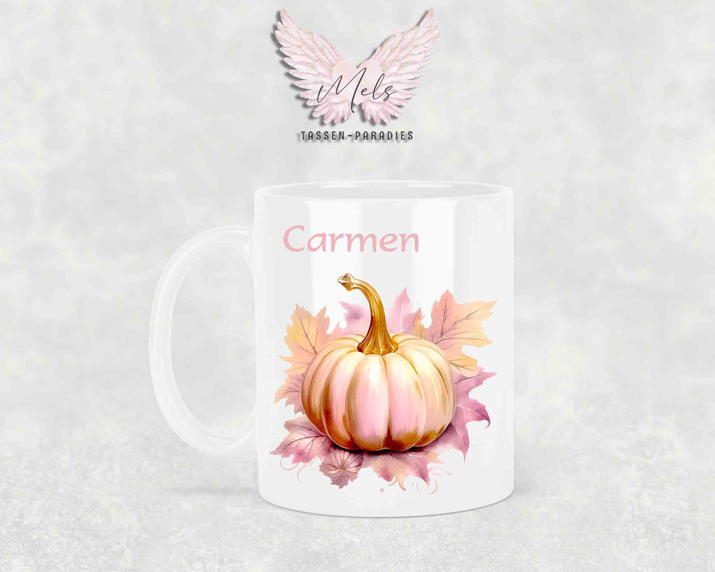 Herbst 1 - mit Bild - Personalisierte Tassen mit und ohne Name