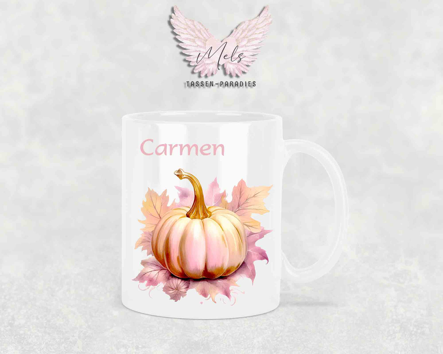 Herbst 1 - mit Bild - Personalisierte Tassen mit und ohne Name