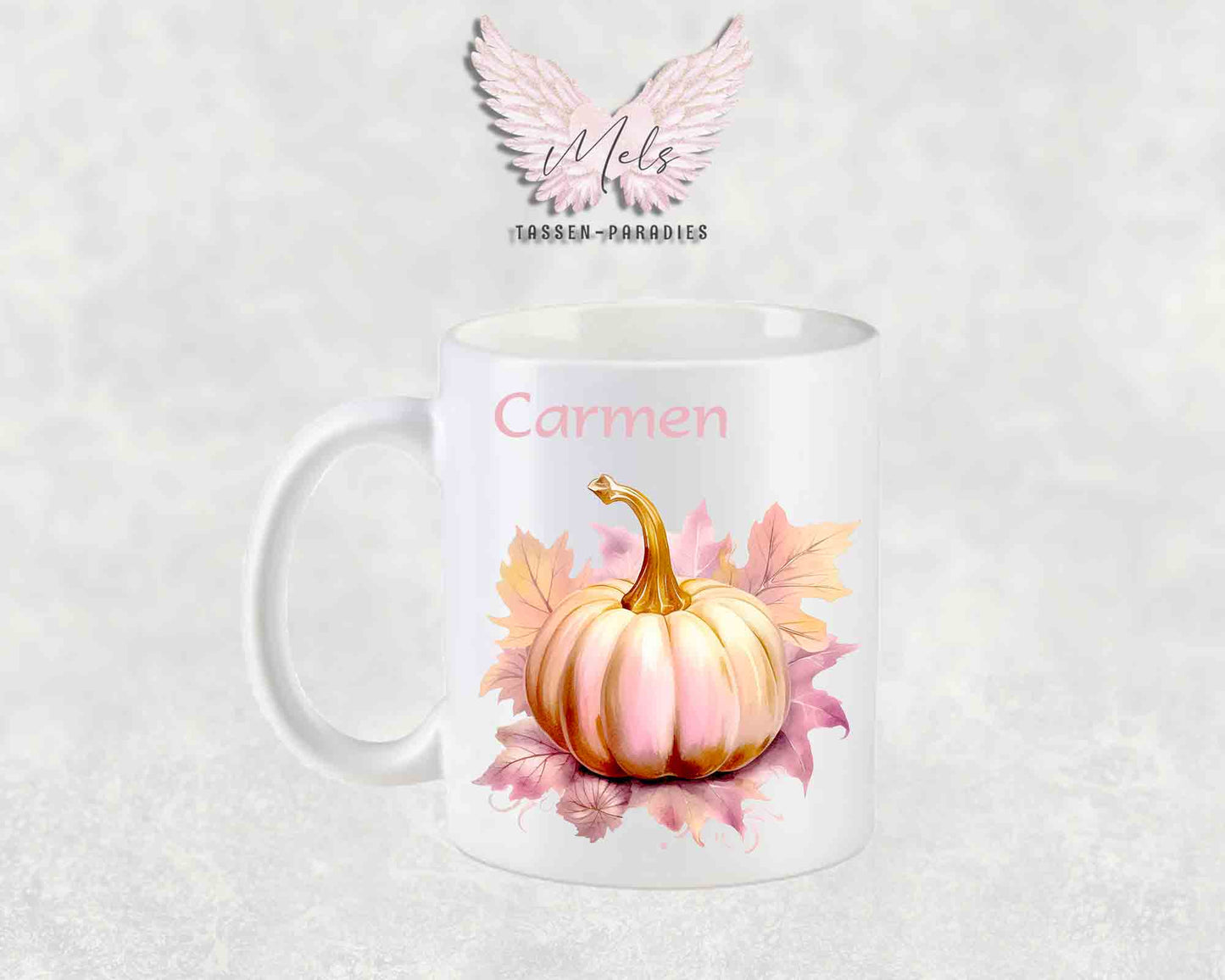 Herbst 1 - mit Bild - Personalisierte Tassen mit und ohne Name