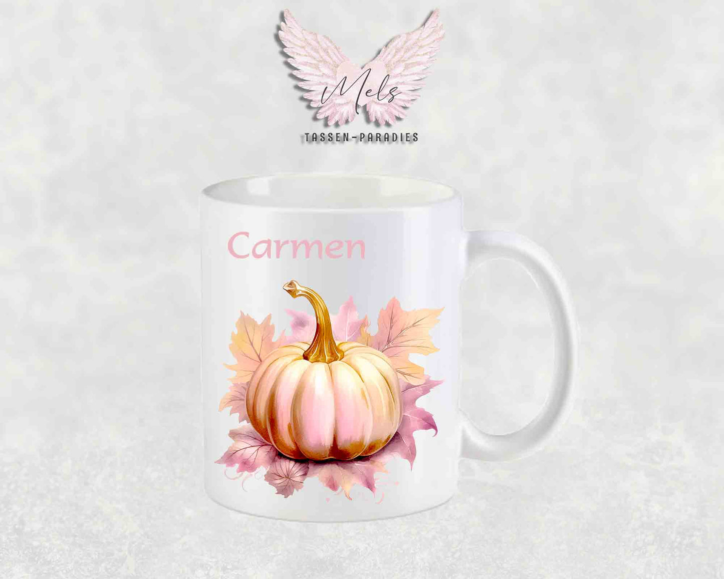 Herbst 1 - mit Bild - Personalisierte Tassen mit und ohne Name