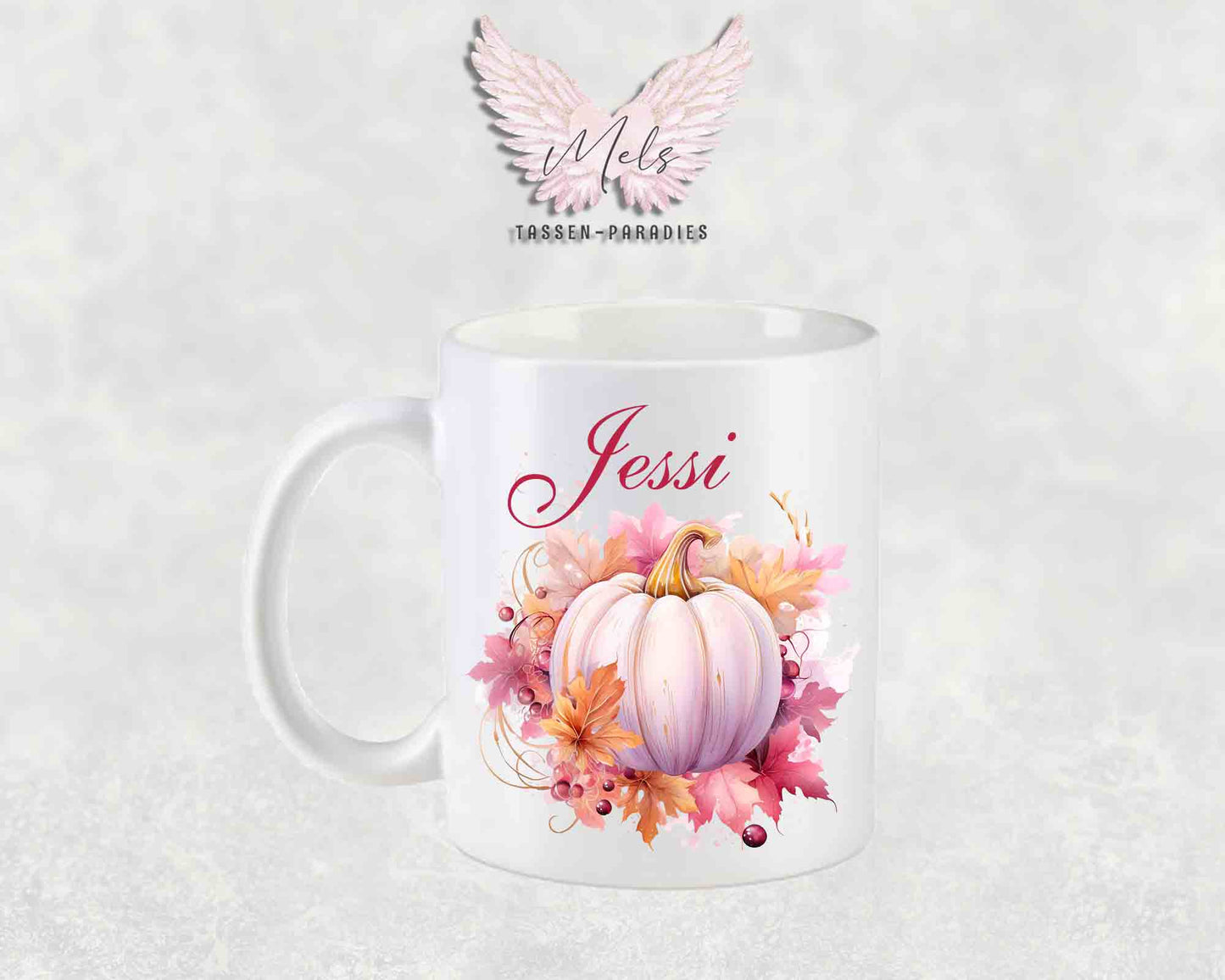 Herbst 3 - mit Bild - Personalisierte Tassen mit und ohne Name