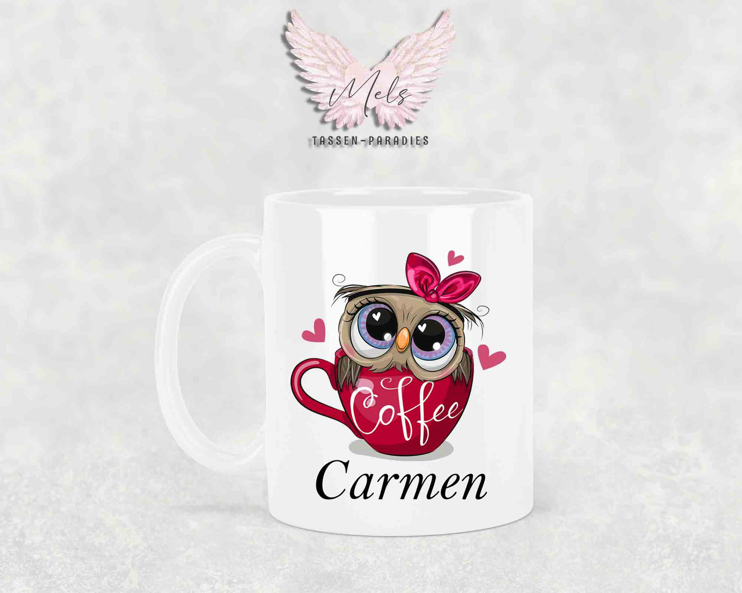 Kaffee ist quasi Liebe in Tassen - mit Bild - Personalisierte Tassen mit und ohne Name
