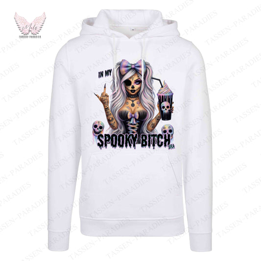 Hoodie mit Statement-Print – "IN MY SPOOKY BITCH ERA"