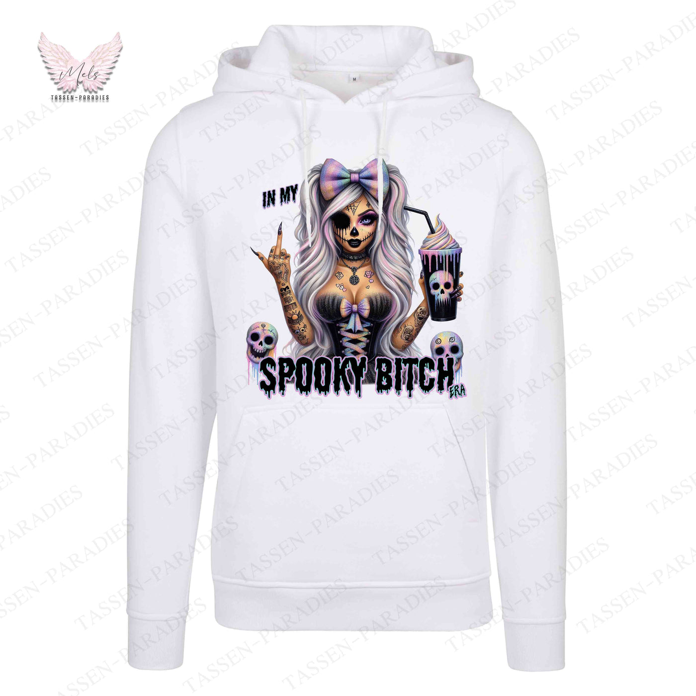 Hoodie mit Statement-Print – "IN MY SPOOKY BITCH ERA"