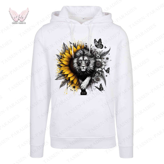 Hoodie mit Statement-Print – "LÖWE"