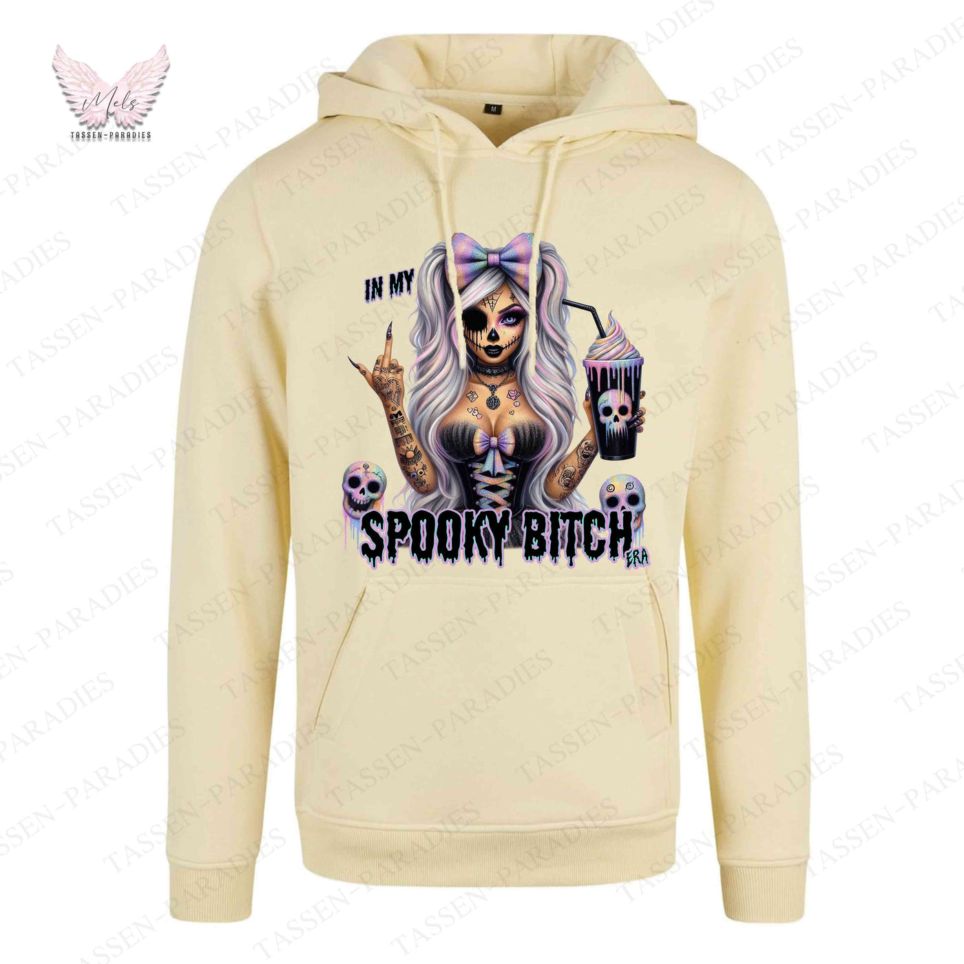 Hoodie mit Statement-Print – "IN MY SPOOKY BITCH ERA"