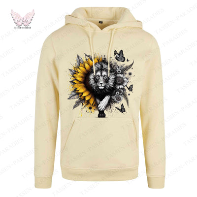 Hoodie mit Statement-Print – "LÖWE"