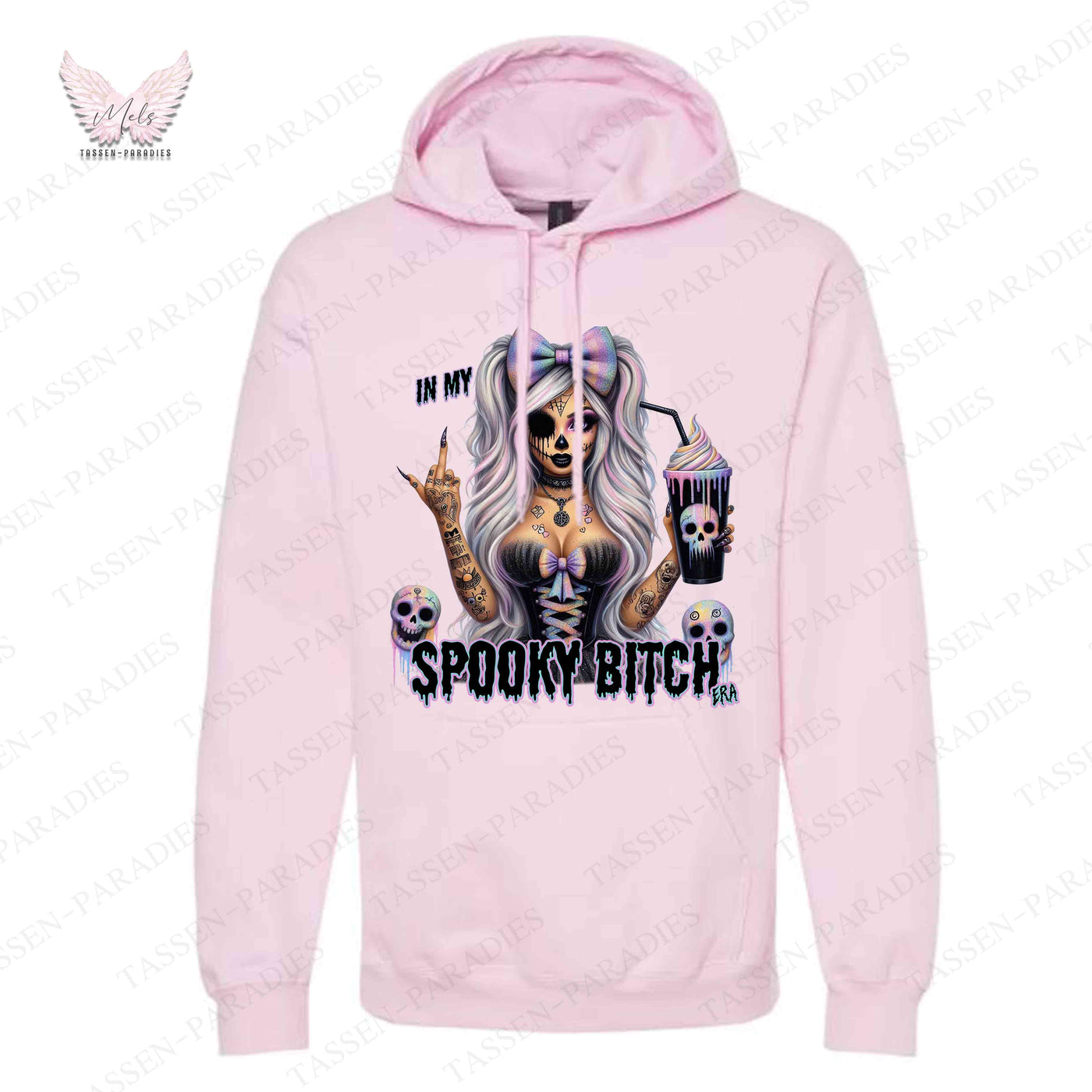 Hoodie mit Statement-Print – "IN MY SPOOKY BITCH ERA"