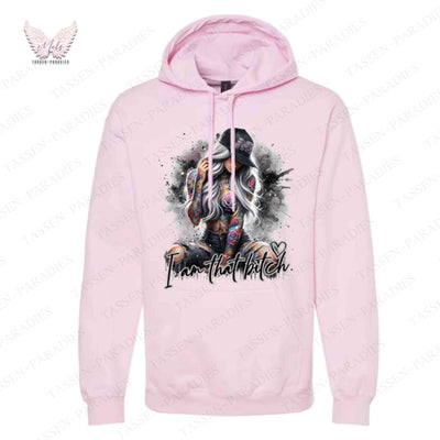 Hoodie mit Statement-Print – "I’m That Bitch"