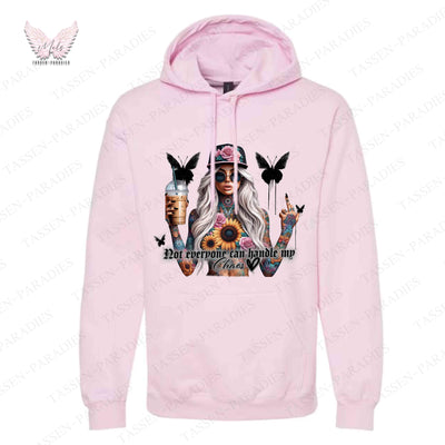 Hoodie mit Statement-Print – "Not everyone can handle my Chaos"
