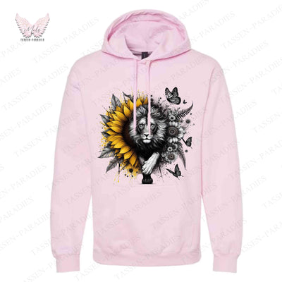 Hoodie mit Statement-Print – "LÖWE"
