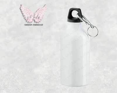 Pferd 1 - Personalisierte Kinder-Trinkflasche weiß mit und ohne Name