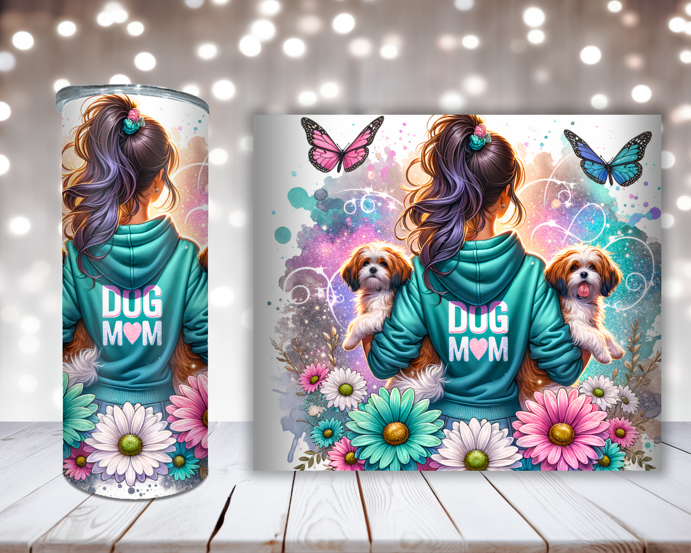 Thermobecher „Dog Mom“ – Für stolze Hundemamas