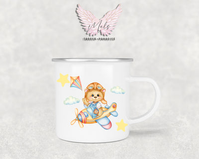 Personalisierte Kinder Tasse Bärchen 1 - mit und ohne Name