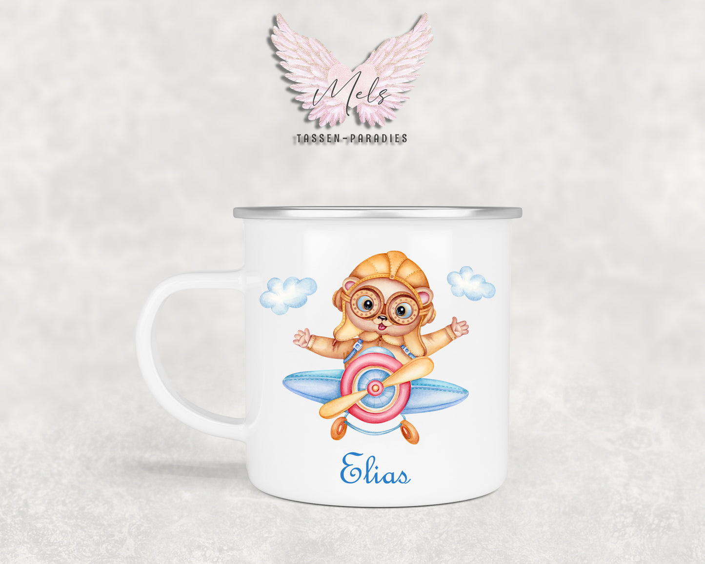 Personalisierte Kinder Tasse Bärchen 3 - mit und ohne Name