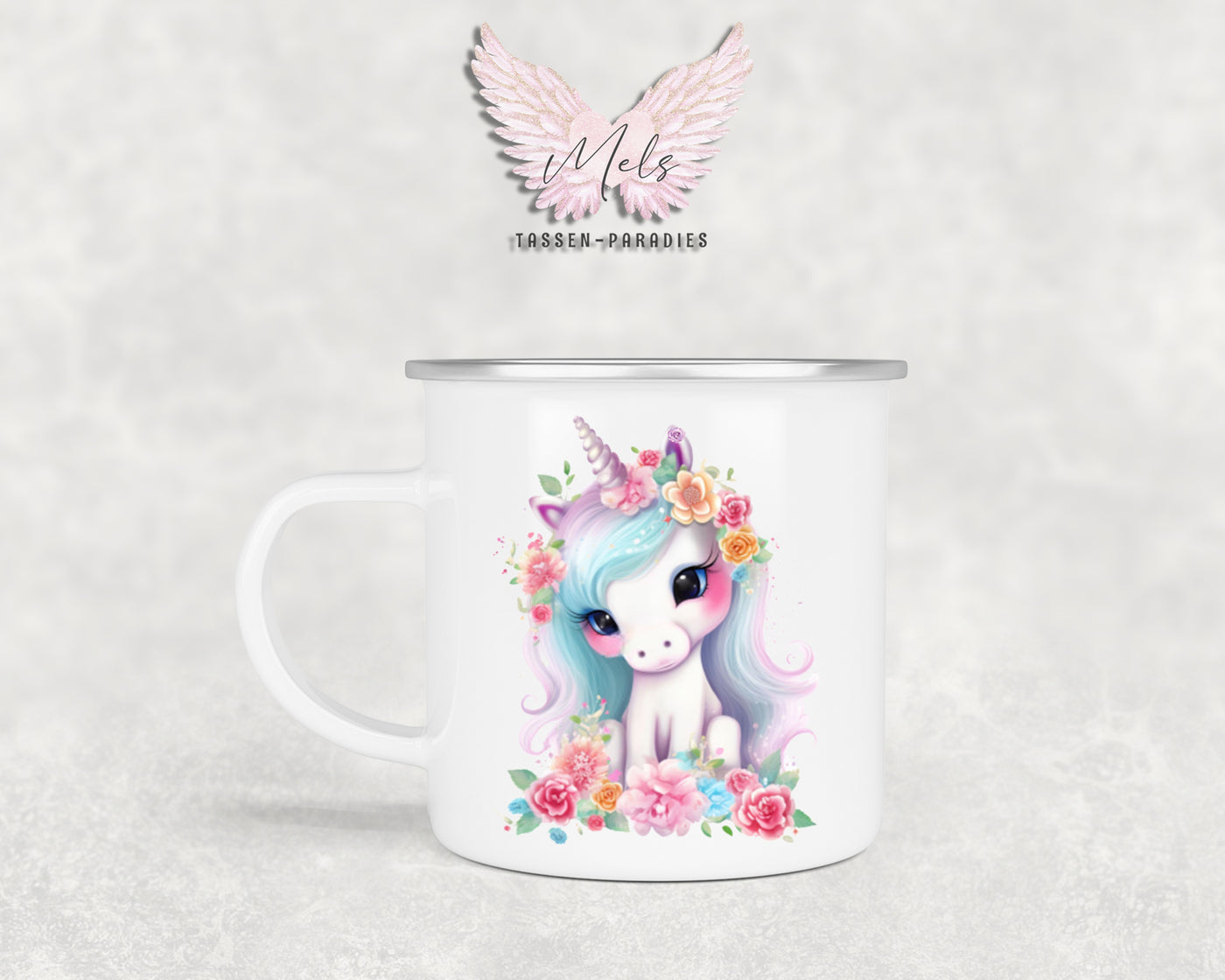 Personalisierte Kinder Tasse Einhorn 11 - mit und ohne Name