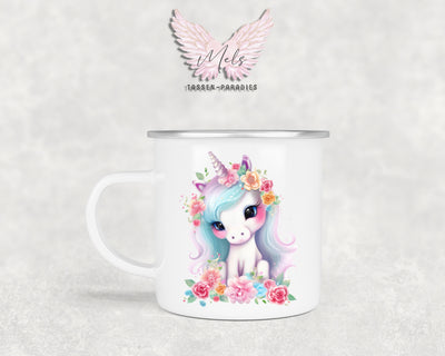 Personalisierte Kinder Tasse Einhorn 11 - mit und ohne Name