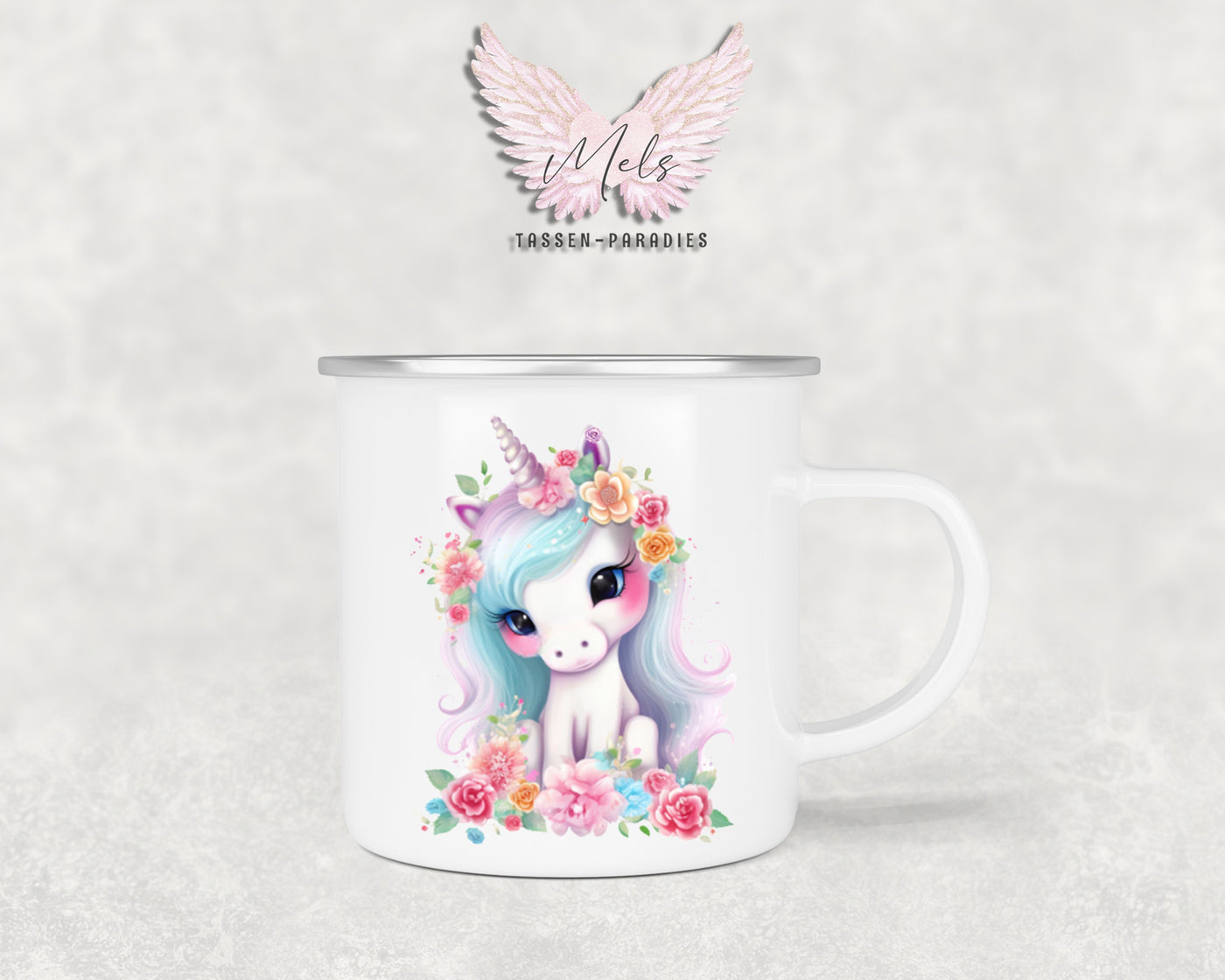 Personalisierte Kinder Tasse Einhorn 11 - mit und ohne Name