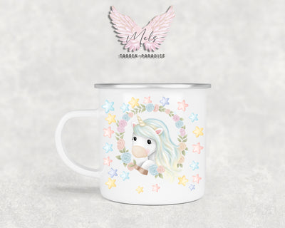 Personalisierte Kinder Tasse Einhorn 13 - mit und ohne Name