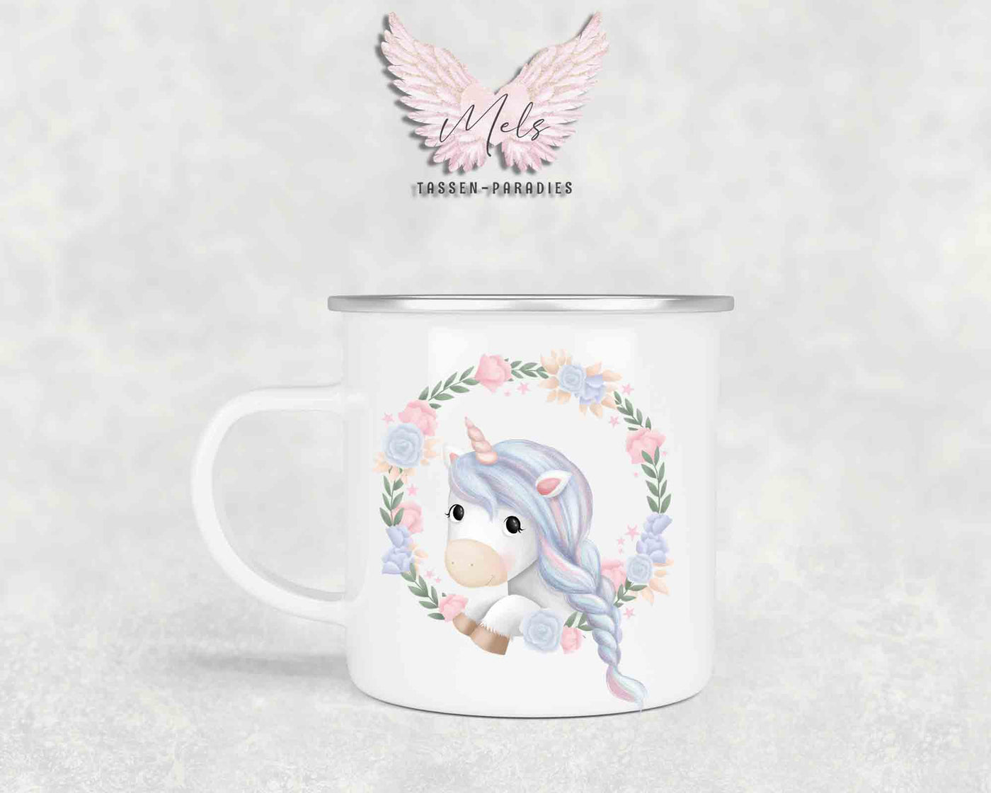Personalisierte Kinder Tasse Einhorn 14 - mit und ohne Name