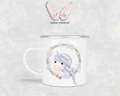 Personalisierte Kinder Tasse Einhorn 14 - mit und ohne Name