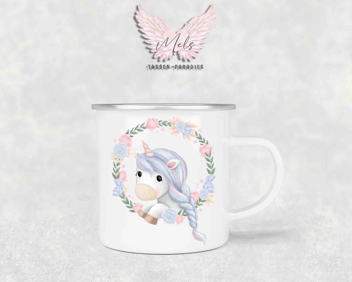 Personalisierte Kinder Tasse Einhorn 14 - mit und ohne Name