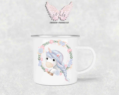 Personalisierte Kinder Tasse Einhorn 14 - mit und ohne Name