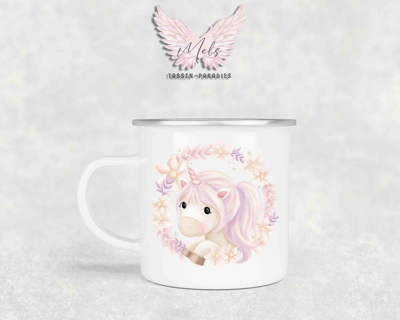 Personalisierte Kinder Tasse Einhorn 15 - mit und ohne Name