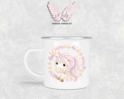 Personalisierte Kinder Tasse Einhorn 15 - mit und ohne Name