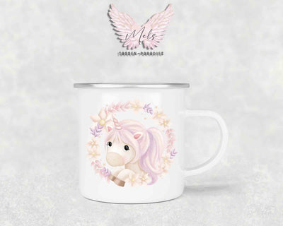 Personalisierte Kinder Tasse Einhorn 15 - mit und ohne Name