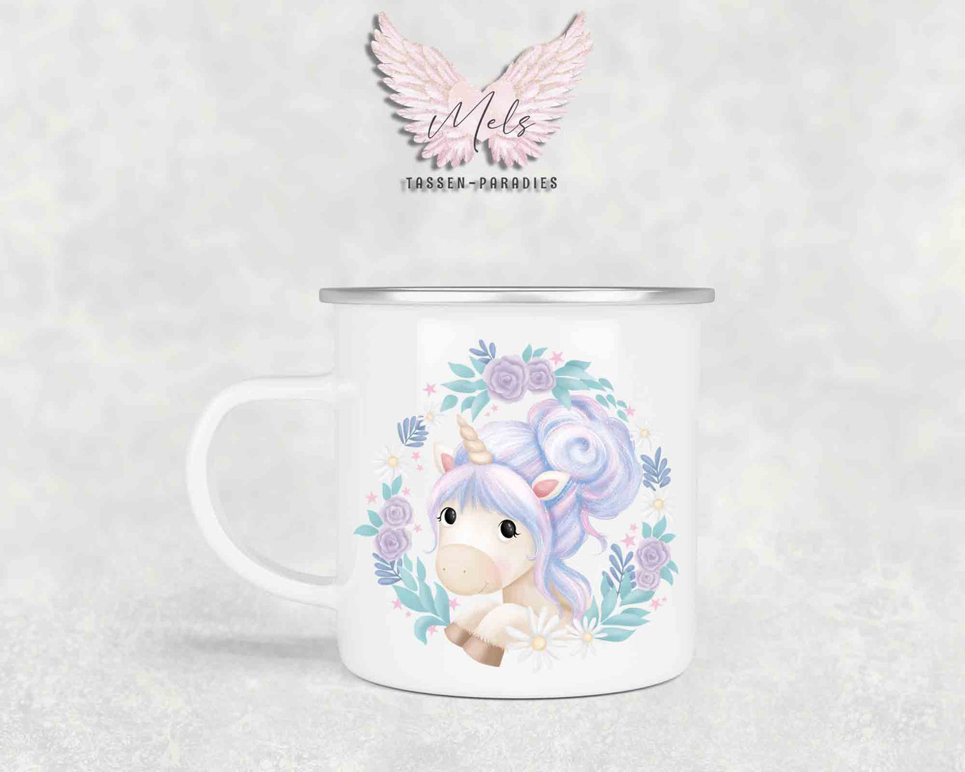 Personalisierte Kinder Tasse Einhorn 18 - mit und ohne Name