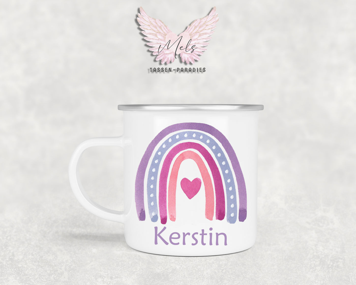 Personalisierte Kinder Tasse Elefant 1 - mit und ohne Name