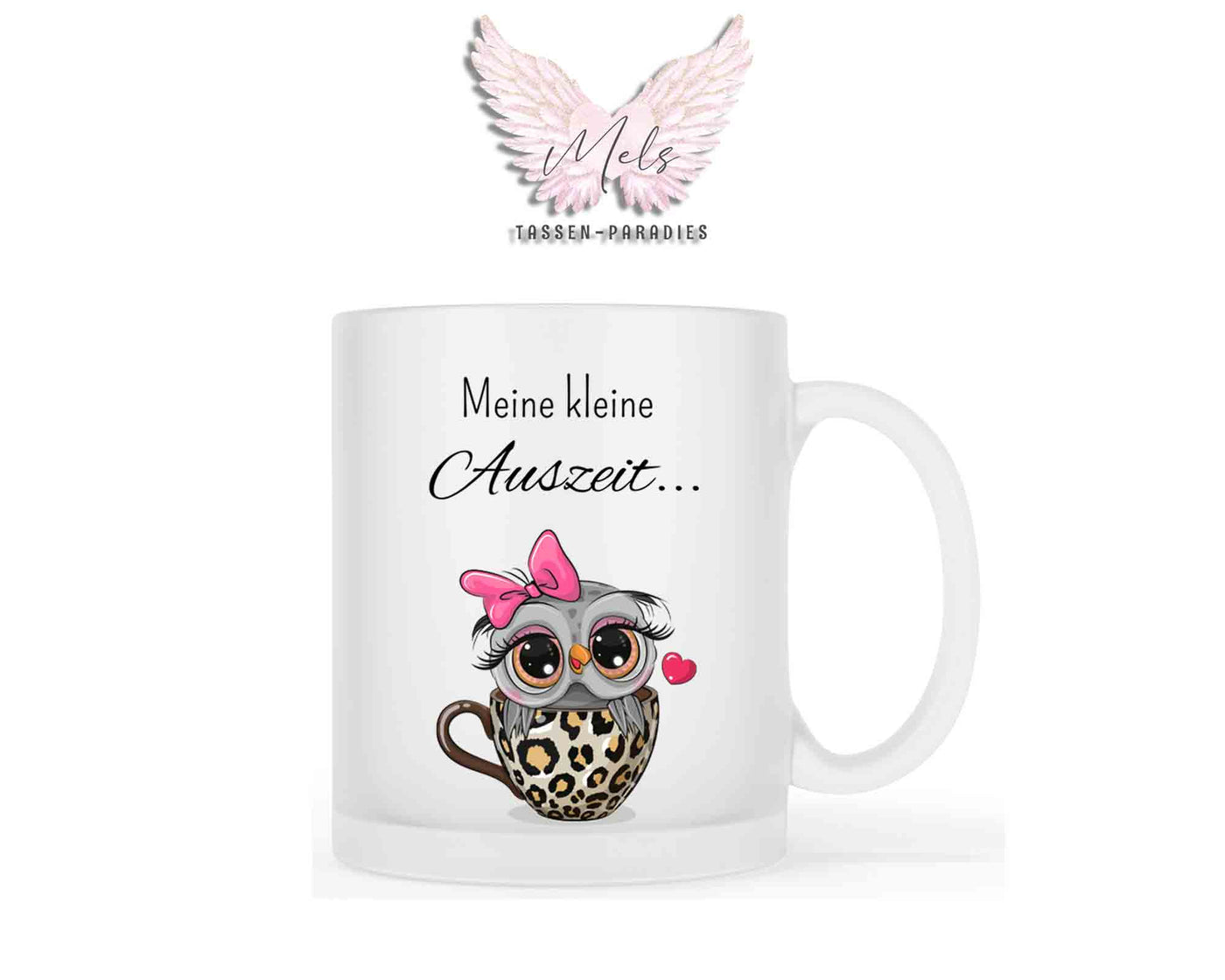 Meine kleine Auszeit - mit Eulen-Bild - Tasse