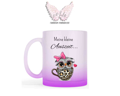 Meine kleine Auszeit - mit Eulen-Bild - Tasse
