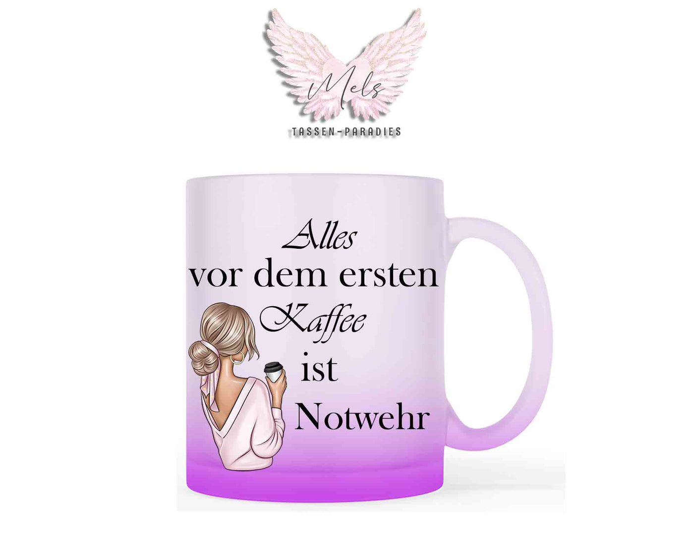 Alles vor dem ersten Kaffee... - mit Bild - Personalisierte Tassen mit und ohne Name