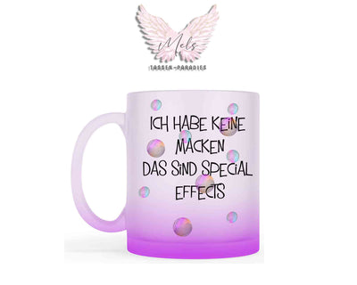 Ich habe keine Macken... - mit Bild - Personalisierte Tassen mit und ohne Name