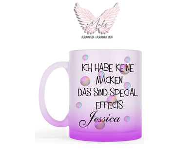 Ich habe keine Macken... - mit Bild - Personalisierte Tassen mit und ohne Name