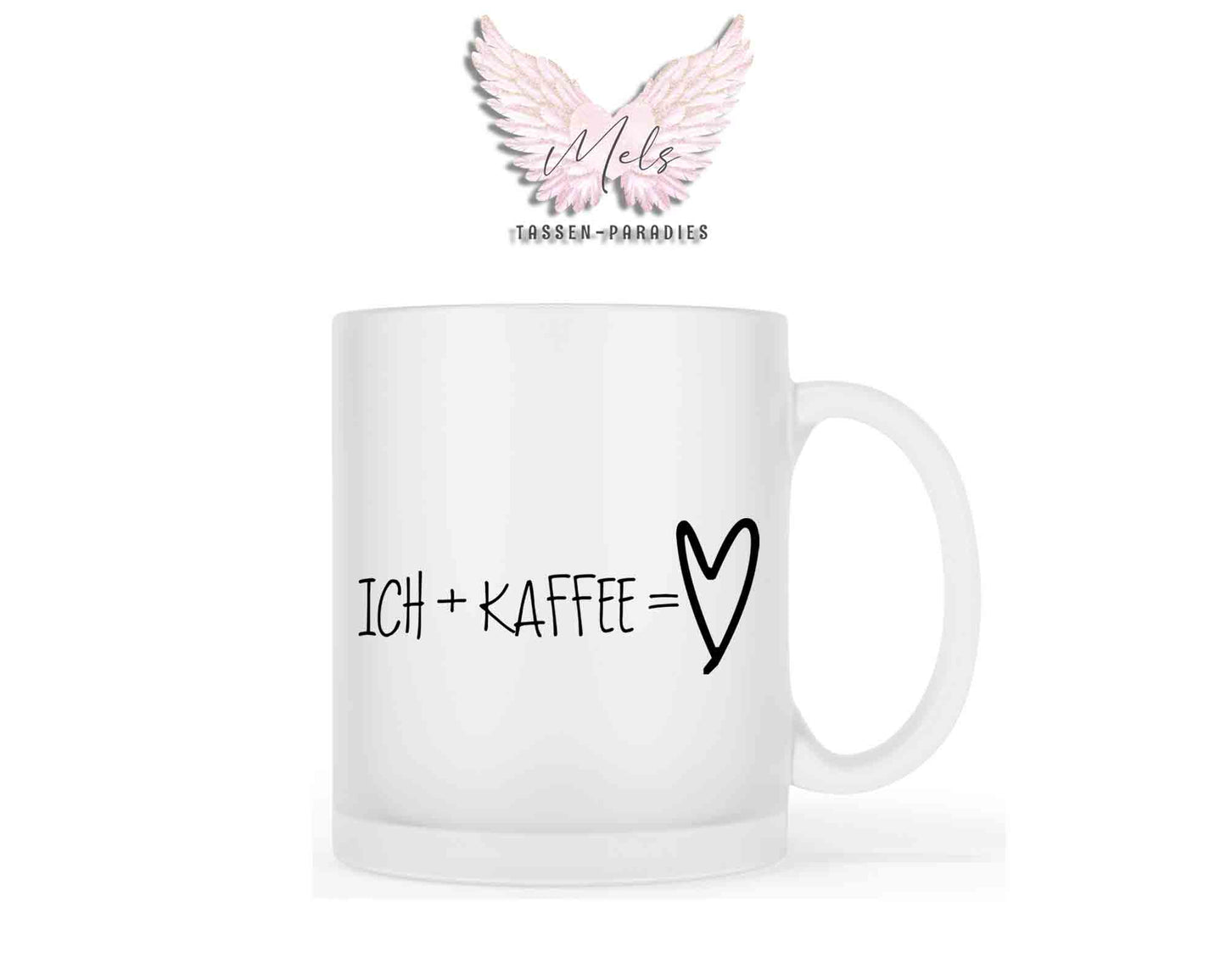 Ich + Kaffee = ... - mit Bild - Personalisierte Tassen mit und ohne Name