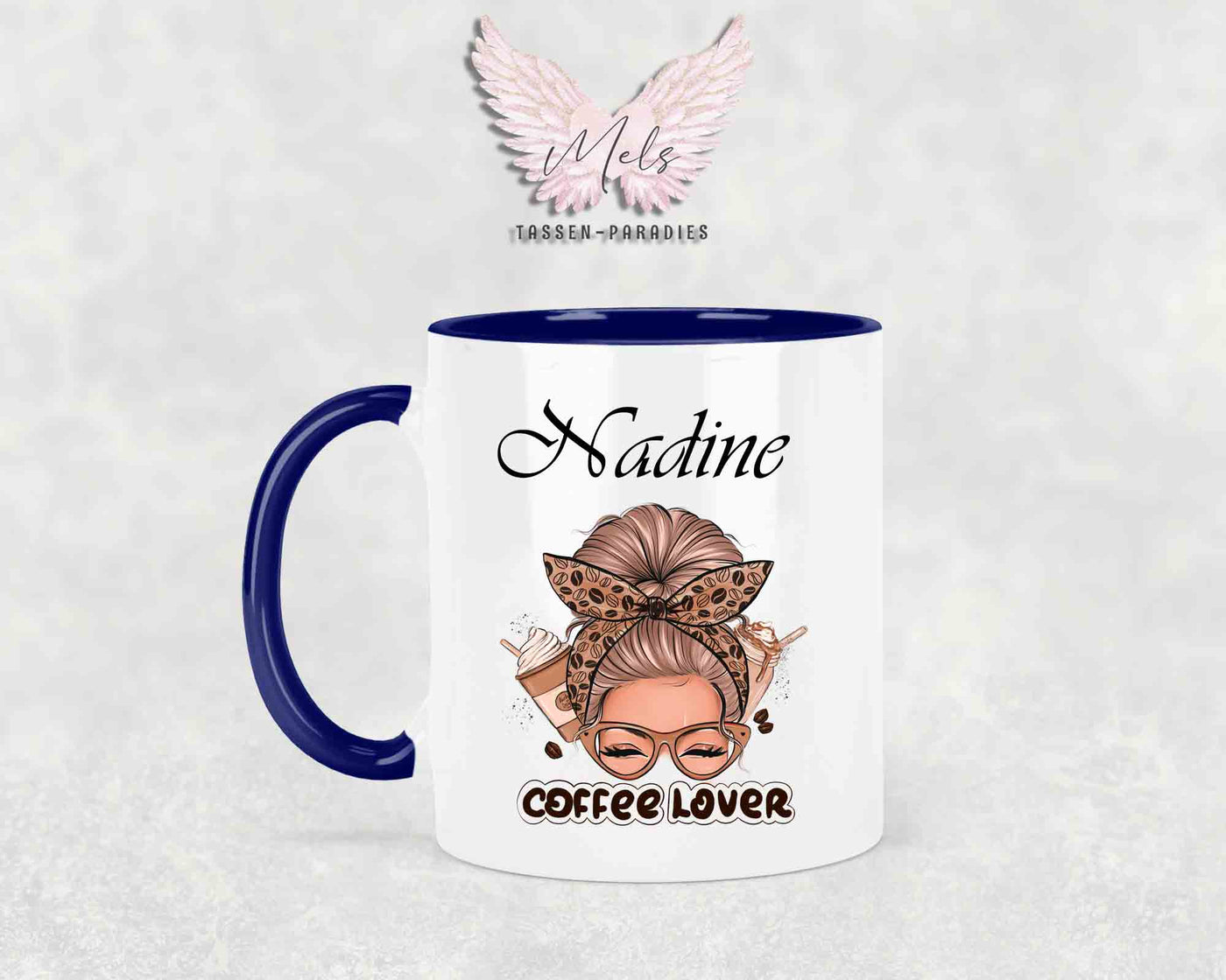 Mit Liebe und... - mit Bild - Personalisierte Tassen mit und ohne Name