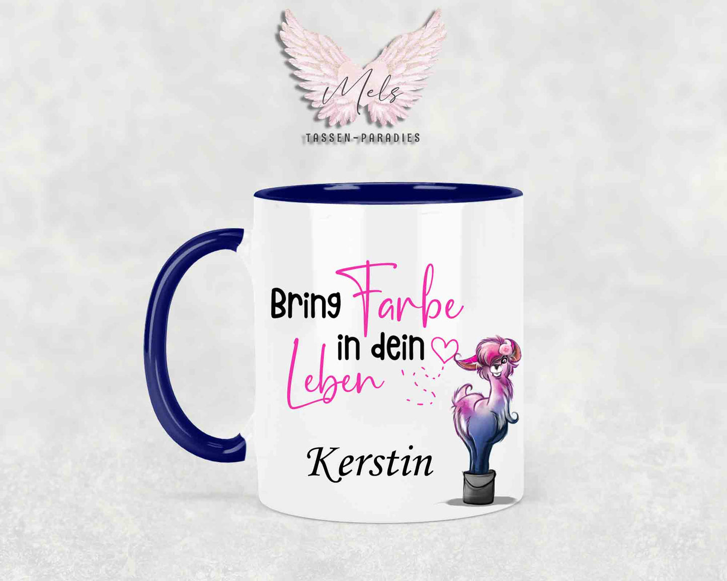 Bring Farbe... - mit Bild - Personalisierte Tassen mit und ohne Name