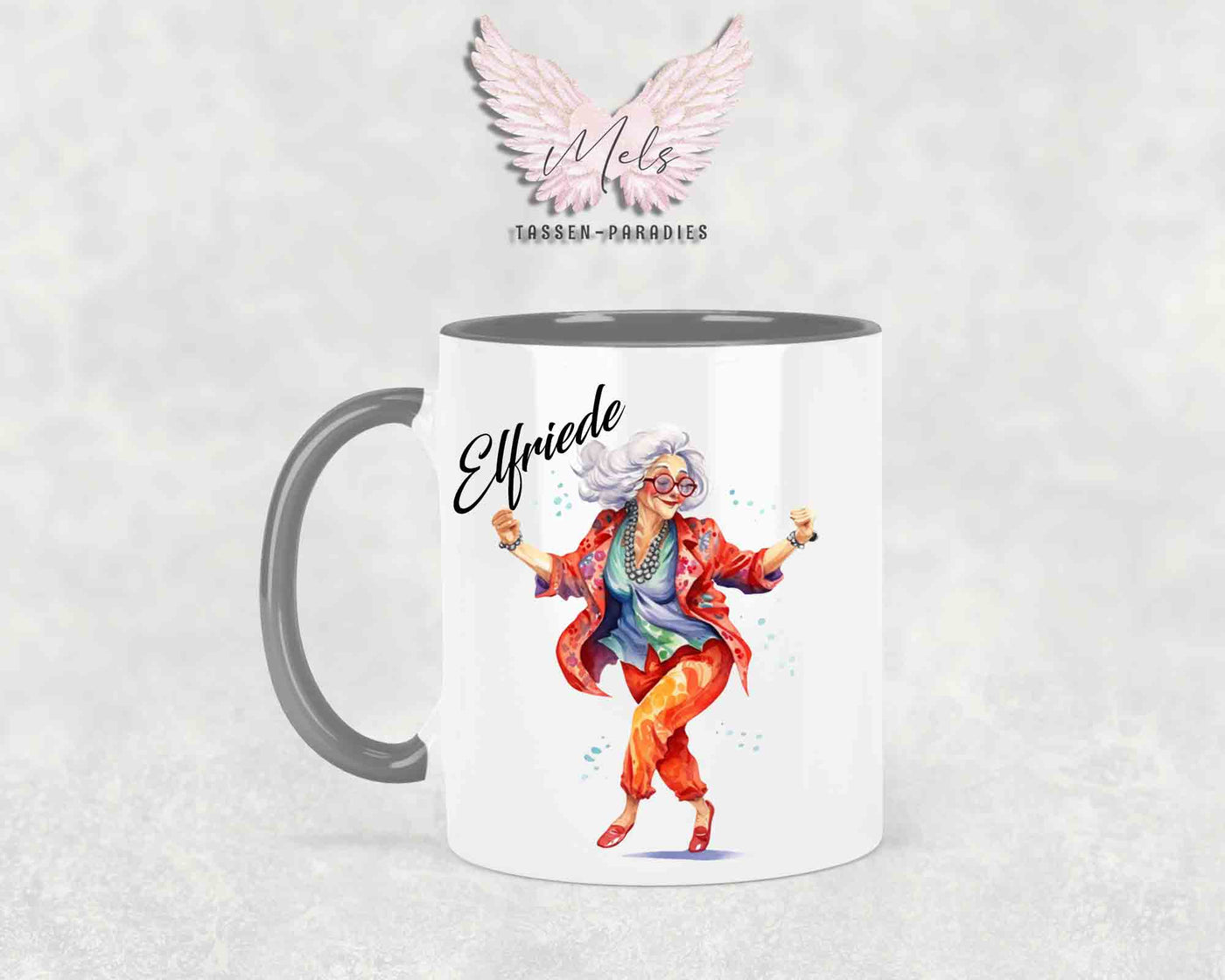Kaffee redet nicht... - mit Bild - Personalisierte Tassen mit und ohne Name